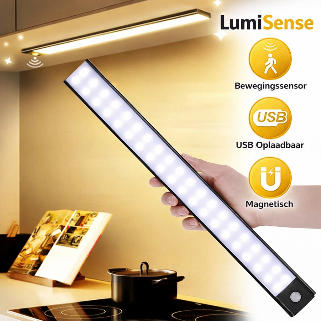 LumiSense™ Motion LED Light – USB Oplaadbaar